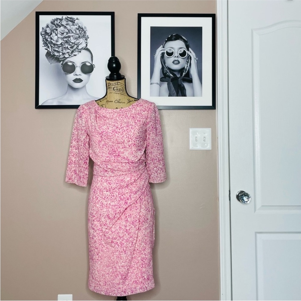 Carolina herrera pink sheath dress | NWT |